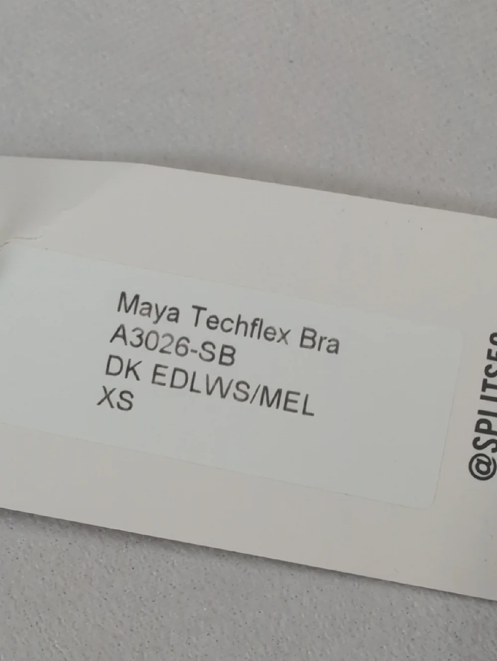 Splits 59 Maya Techflex Floral Bra in Dark Edelweiss Size XS